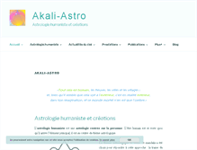 Tablet Screenshot of akali-astro.com